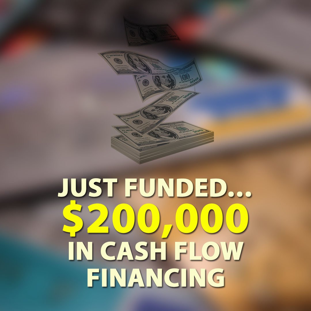 Just Funded… $200,000 in Cash Flow Financing | JayCia Financial